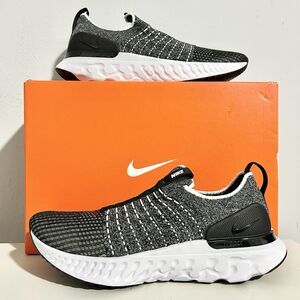Nike React Phantom Run Flyknit 2 “Black Smoke Grey” Men’s Size 9.5 Running Shoes